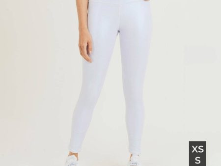 Mono B Pearlescent Holo Foil Highwaist Leggings Sale