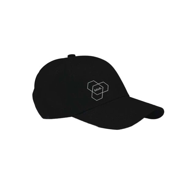 Athletic Cotton Cap Jet Black on Sale