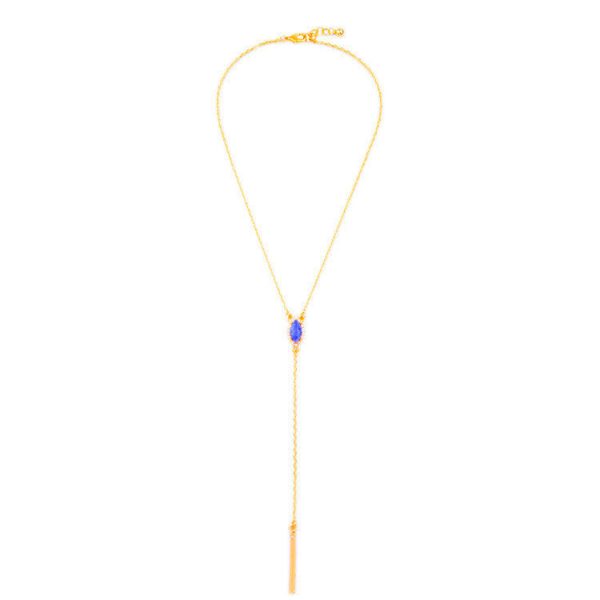 Blue Y-Necklace Online Sale