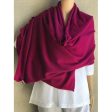 Dolma Cashmere Travel Solid Scarf Cheap