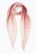 Chan Luu Dusty Rose Dip-Dyed Cashmere and Silk Scarf Online Sale