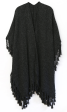 Fringe Knit Ruana on Sale