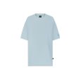 Moresto Blue T-shirt Oversize Cheap