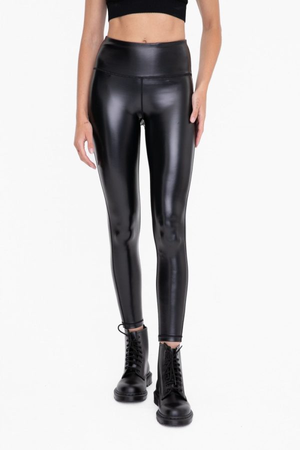 Mono B Glossy Liquid Highwaist Leggings Cheap