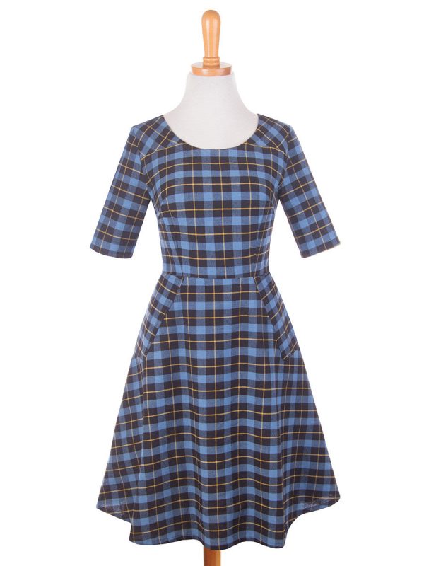 Country Estate Dress Blue Supply