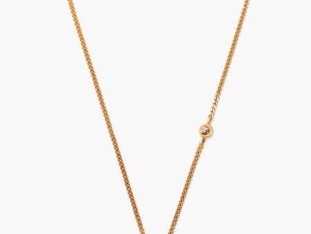 Chan Luu Black Evil Eye Necklace With Champagne Diamond Cheap