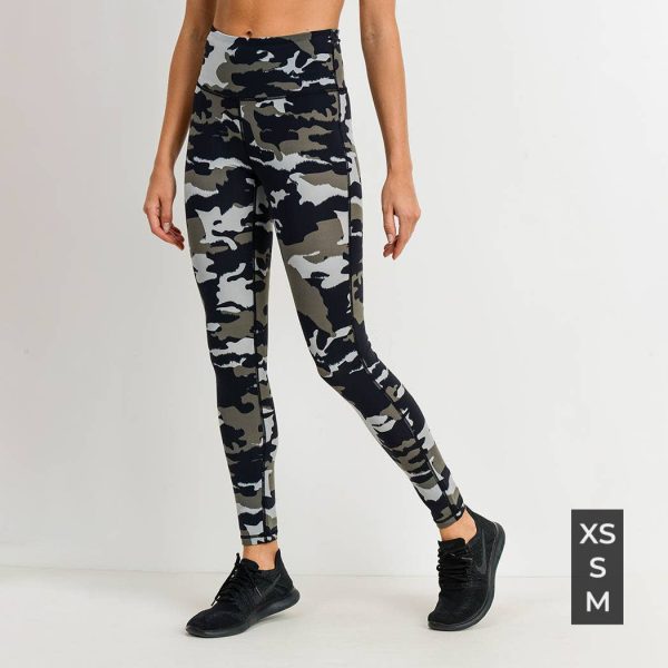 Mono B Jungle Camo Highwaist Leggings Fashion