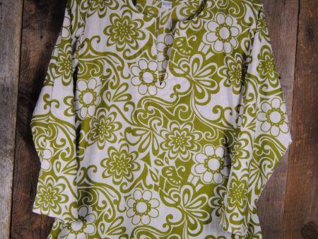 Tunic in Avocado Floral Online