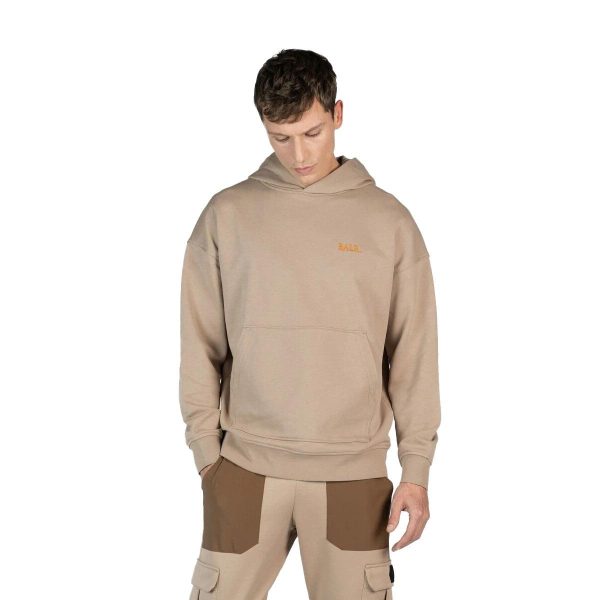 Game of the Gods Box Fit Hoodie Warm Taupe For Sale