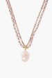 Chan Luu Taupe Pearl Mix Baroque Pendant Necklace Sale