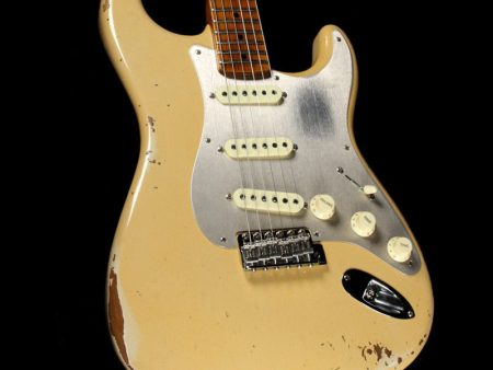 Fender Custom Shop  56 Fat Roasted Stratocaster LTD Journeyman Relic Electric Guitar Aged Desert Sand Cheap