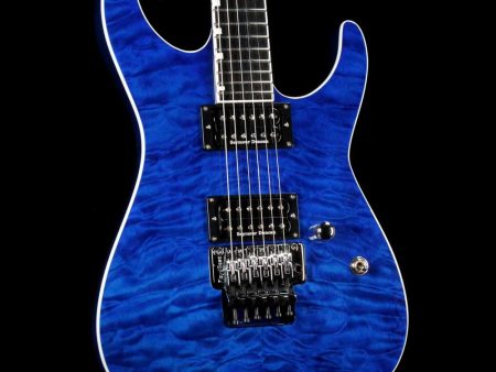 ESP Custom E-II M-II QM Cobalt Blue For Cheap