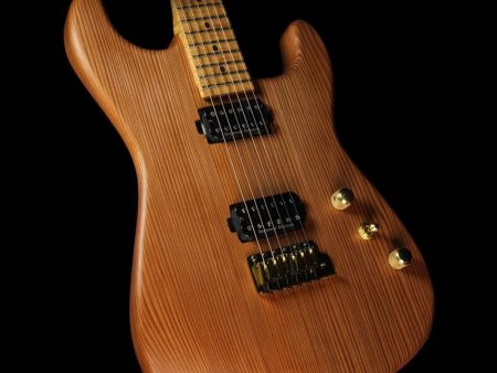 Charvel Custom Shop Exclusive Natural Series Carbonized Recycled Redwood San Dimas HH Electric Guitar Online